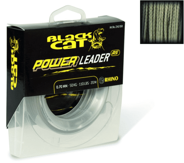 Bas de ligne Power Leader 20m Black Cat