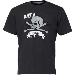 Tee-Shirt Skull Tee Black Madcat