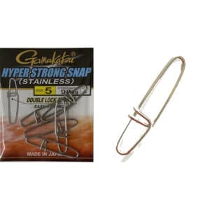 Agrafe Hyper Strong Snap Stainless Gamakatsu