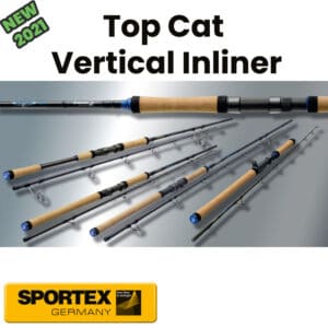 Canne Casting Top Cat Vertical Inliner 1,80m 90-210gr Sportex