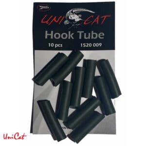 Gaine Silicone Hook Tube 25mm Vert 10pcs Unicat