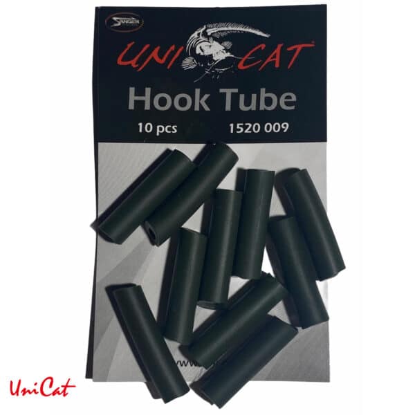 Gaine Silicone Hook Tube 25mm Vert 10pcs Unicat