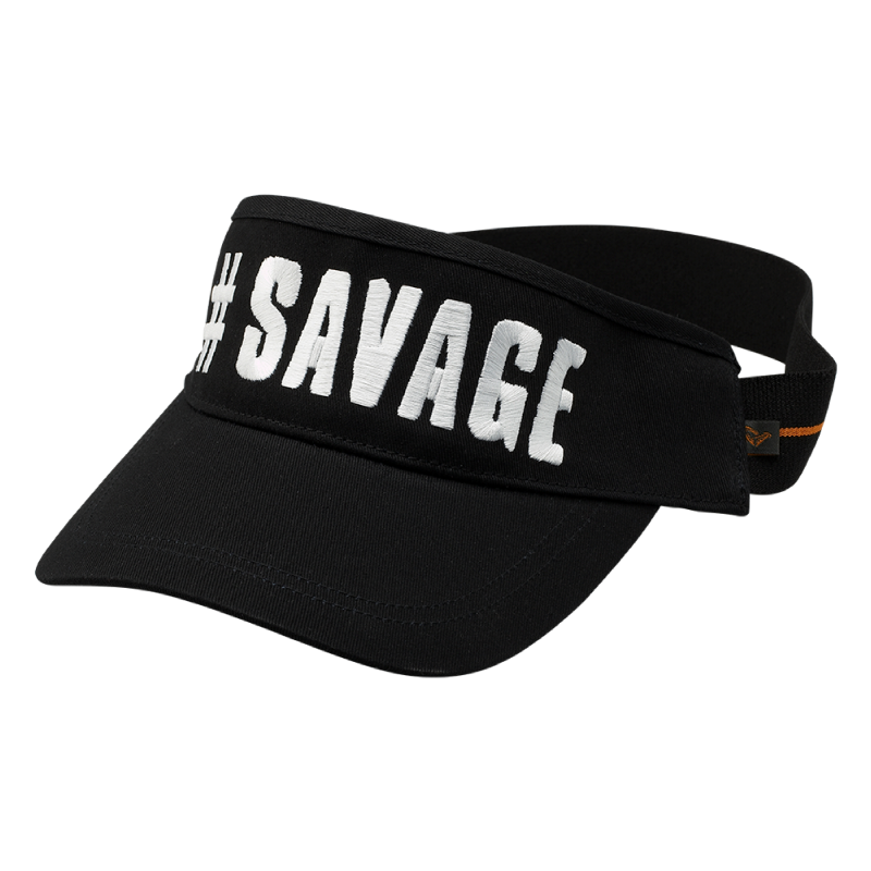 Casquette Visor One Size Black Savage Gear
