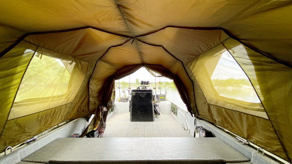 Tente De Bateau AirFrame 338cm 220cm 110cm Black Cat (Nouveauté 2022)