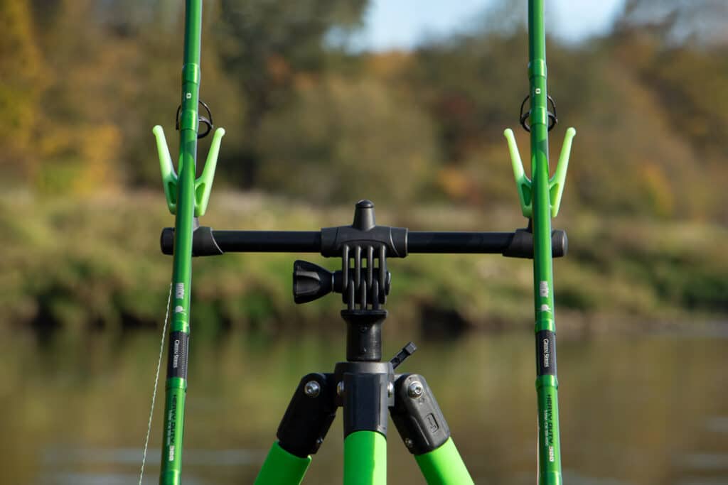 Trépied Silure Heavy Duty Tri Pod 2 Cannes 98174cm Madcat (Nouveauté 2023) Pêche Silure Access