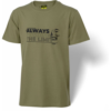 Tee Shirt Uni Kaki Black Cat