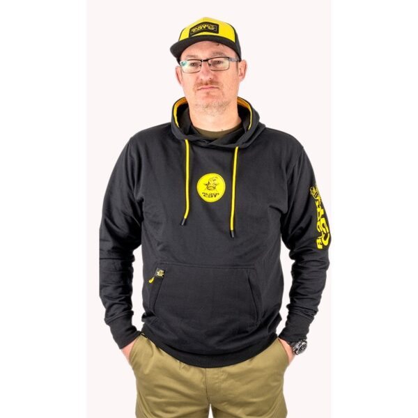 Sweat Homme Black Hoody Noir Black Cat (Nouveauté 2025)