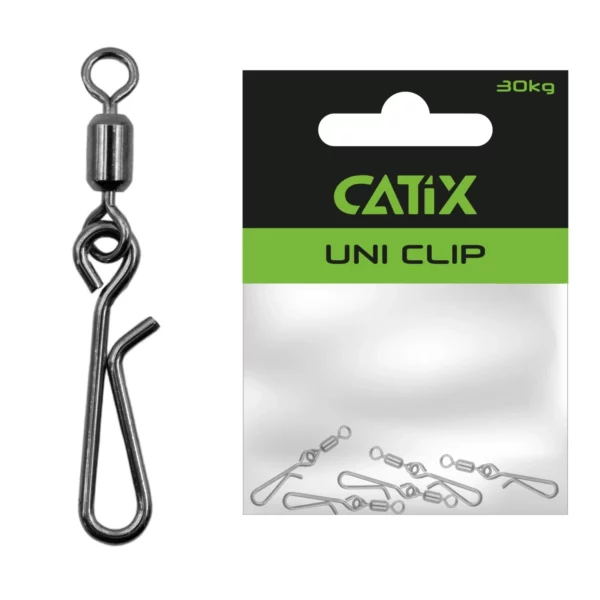 Émerillon Agrafe Uni Clip 30kg 5pcs Catix