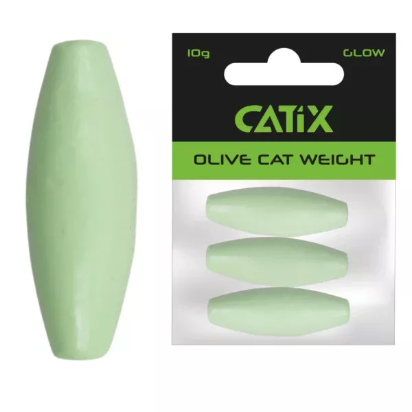 Plomb Olive Cat Weight Glow UV 10 à 200gr Catix
