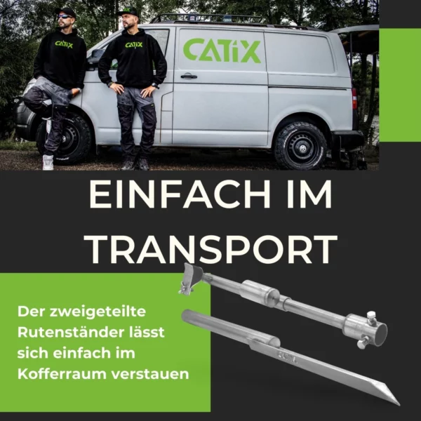 Support Canne Heavy Cat Rod Rest Inox 130cm Catix – Image 5