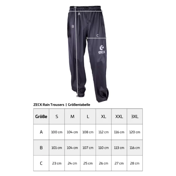 Pantalon De Pluie Rain Trousers ZECK – Image 2