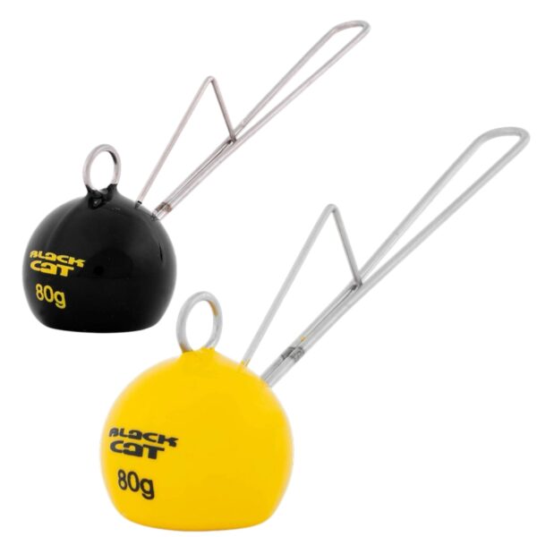 Tête Plombée Cat Ball Dead Or Alive System 80/280gr 2pcs Black Cat