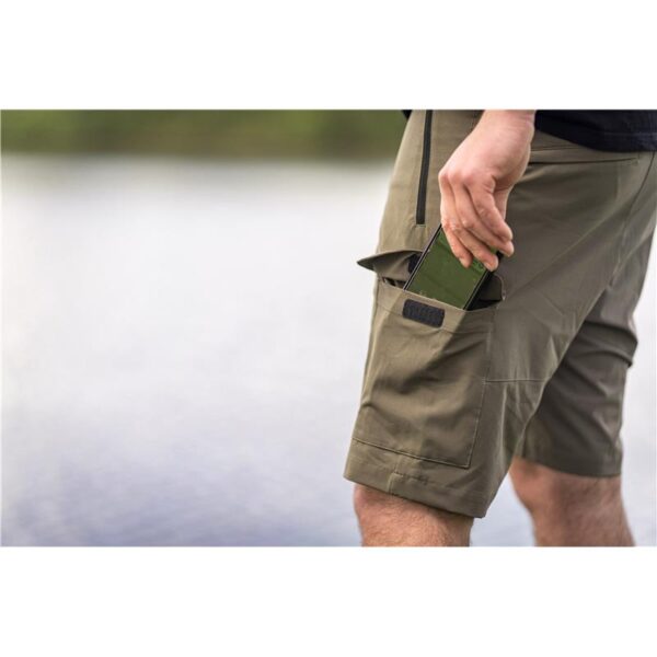 Short Homme Technical Combat Kaki Avid Carp – Image 6