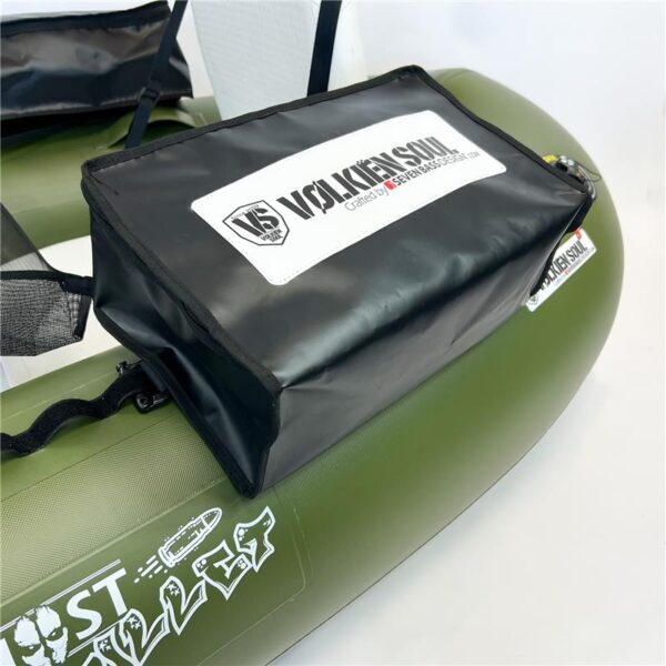 Float Tube Bullet Full Kaki 160cm Seven Bass – Image 4