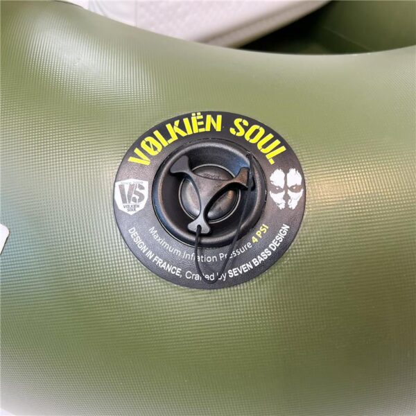 Float Tube Bullet Full Kaki 160cm Seven Bass – Image 7