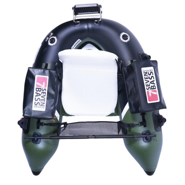 Float Tube RockStar Kaki White Black 150cm Seven Bass – Image 3