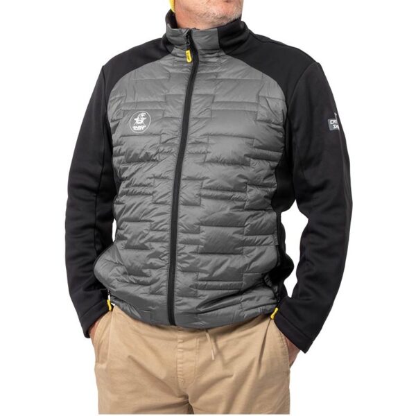 Veste Cat Shield Hybrid Top Gris/Noir Black Cat (Nouveauté 2025)
