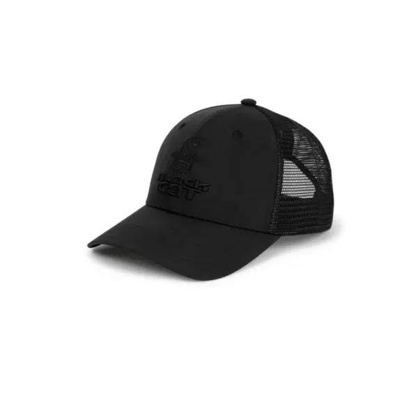 Casquette Black Trucker Cap Black Cat