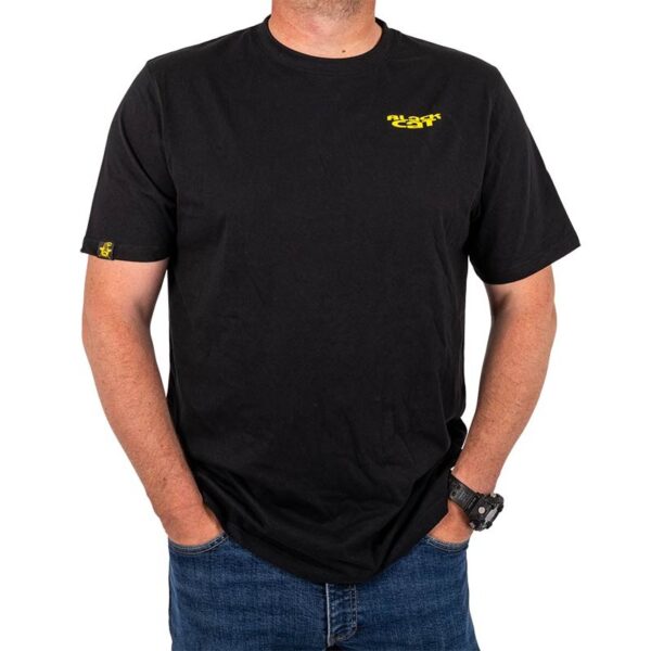 T-Shirt Manches Courtes Chase Dreams Black Tee Noir Black Cat