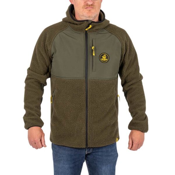 Veste Polaire Polar Fleece Vert Black Cat